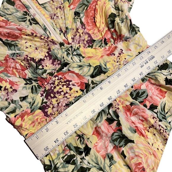 ANTHROPOLOGIE x FAITHFULL THE BRAND US 8/L Romper Ana Playsuit‎ Floral *READ* - Picture 11 of 16